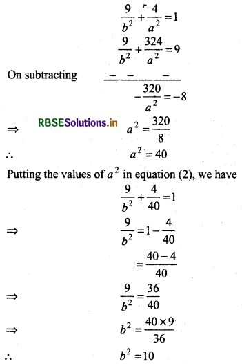 RBSE Solutions for Class 11 Maths Chapter 11 Conic Sections Ex 11.3 18