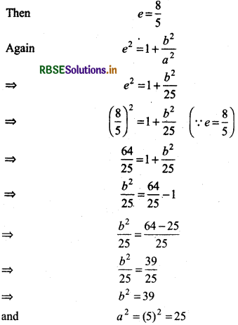 RBSE Solutions for Class 11 Maths Chapter 11 Conic Sections Ex 11.4 4