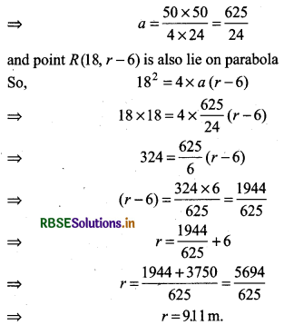RBSE Solutions for Class 11 Maths Chapter 11 Conic Sections Miscellaneous Exercise 5