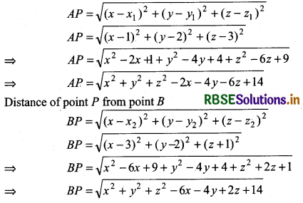 RBSE Solutions for Class 11 Maths Chapter 12 Introduction to three Dimensional Geometry Ex 12.2 9
