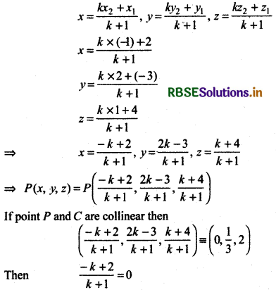 RBSE Solutions for Class 11 Maths Chapter 12 Introduction to three Dimensional Geometry Ex 12.3 4