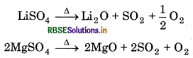 RBSE Solutions for Class 11 Chemistry Chapter 10 The s-Block Elements 12