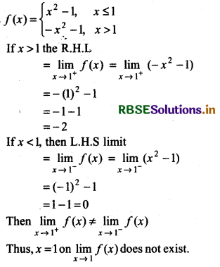 RBSE Solutions for Class 11 Maths Chapter 13 Limits and Derivatives Ex 13.1 27