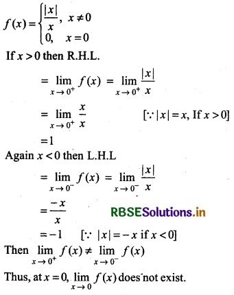 RBSE Solutions for Class 11 Maths Chapter 13 Limits and Derivatives Ex 13.1 29