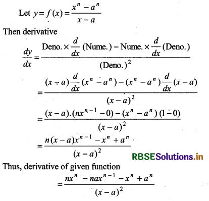 RBSE Solutions for Class 11 Maths Chapter 13 Limits and Derivatives Ex 13.2 13