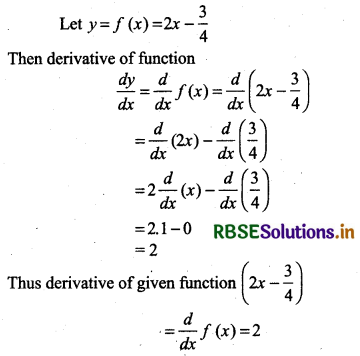 RBSE Solutions for Class 11 Maths Chapter 13 Limits and Derivatives Ex 13.2 14