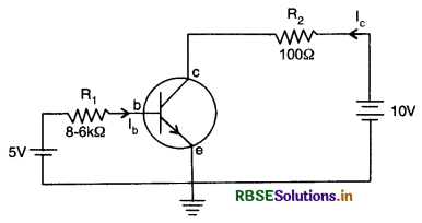 RBSE Class 12 Physics Important Questions Chapter 14 Semiconductor Electronics: Materials, Devices and Simple Circuits 82