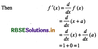 RBSE Solutions for Class 11 Maths Chapter 13 Limits and Derivatives Miscellaneous Exercise 5