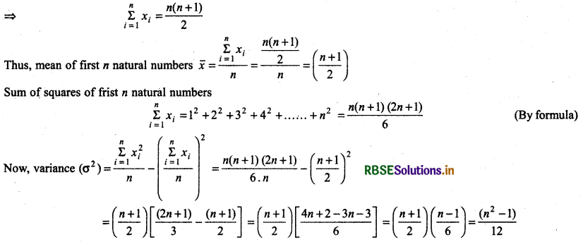 RBSE Solutions for Class 11 Maths Chapter 15 Statistics Ex 15.2 1