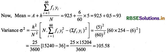 RBSE Solutions for Class 11 Maths Chapter 15 Statistics Ex 15.2 16
