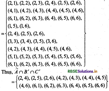 RBSE Solutions for Class 11 Maths Chapter 16 Probability Ex 16.2 6