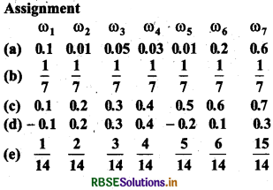 RBSE Solutions for Class 11 Maths Chapter 16 Probability Ex 16.3 1