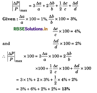 RBSE Solutions for Class 11 Physics Chapter 2 Units and Measurements 1