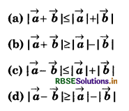 RBSE Solutions for Class 11 Physics Chapter 4 Motion in a Plane 1