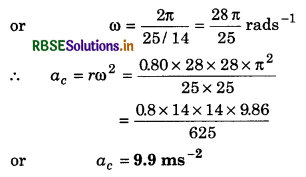 RBSE Solutions for Class 11 Physics Chapter 4 Motion in a Plane 19