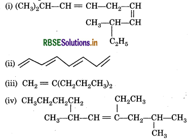 RBSE Solutions for Class 11 Chemistry Chapter 13 Hydrocarbons 11