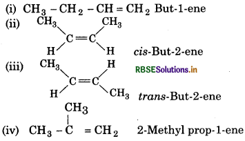 RBSE Solutions for Class 11 Chemistry Chapter 13 Hydrocarbons 24