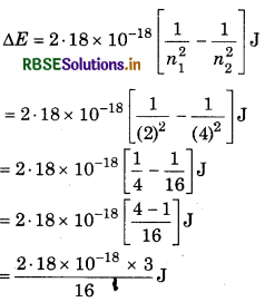 RBSE Class 11 Chemistry Important Questions Chapter 2 Structure of Atom 12