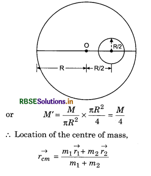 RBSE Solutions for Class 11 Physics Chapter 7 System of Particles and Rotational Motion 10