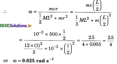 RBSE Solutions for Class 11 Physics Chapter 7 System of Particles and Rotational Motion 19