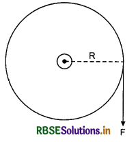 RBSE Solutions for Class 11 Physics Chapter 7 System of Particles and Rotational Motion 9
