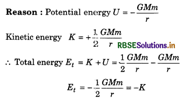 RBSE Solutions for Class 11 Physics Chapter 8 Gravitation 4