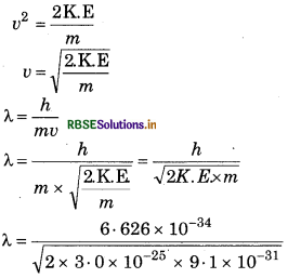 RBSE Class 11 Chemistry Important Questions Chapter 2 Structure of Atom 18