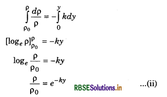  RBSE Solutions for Class 11 Physics Chapter 10 Mechanical Properties of Fluids 10