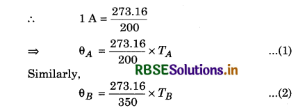 RBSE Solutions for Class 11 Physics Chapter 11 Thermal Properties of Matter 1