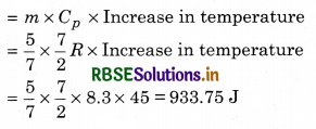 RBSE Solutions for Class 11 Physics Chapter 12 Thermodynamics 1
