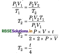 RBSE Class 11 Chemistry Important Questions Chapter 5 States of Matter 13