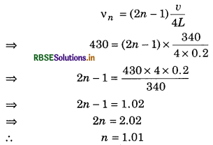 RBSE Solutions for Class 11 Physics Chapter 15 Waves 4
