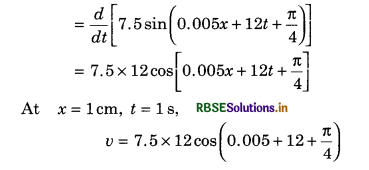 RBSE Solutions for Class 11 Physics Chapter 15 Waves 6