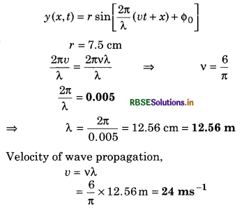 RBSE Solutions for Class 11 Physics Chapter 15 Waves 7