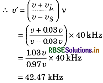 RBSE Solutions for Class 11 Physics Chapter 15 Waves 8