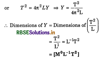 RBSE Class 11 Physics Important Questions Chapter 2 Units and Measurements 4