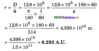 RBSE Class 11 Physics Important Questions Chapter 2 Units and Measurements 18