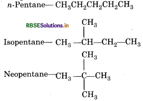 RBSE Class 11 Chemistry Important Questions Chapter 13 Hydrocarbons 3