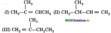 RBSE Class 11 Chemistry Important Questions Chapter 13 Hydrocarbons 9