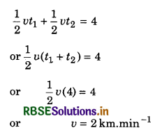 RBSE Class 11 Physics Important Questions Chapter 3 Motion in a Straight Line 77