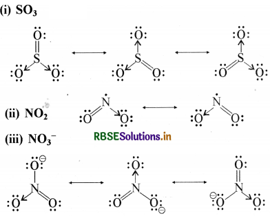 RBSE Solutions for Class 11 Chemistry Chapter 4 रासायनिक आबंधन तथा आण्विक संरचना 11
