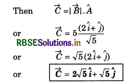 RBSE Class 11 Physics Important Questions Chapter 4 Motion in a Plane 111