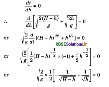 RBSE Class 11 Physics Important Questions Chapter 4 Motion in a Plane 114