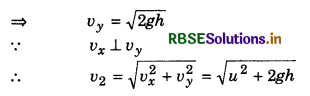 RBSE Class 11 Physics Important Questions Chapter 4 Motion in a Plane 28