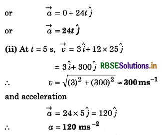 RBSE Class 11 Physics Important Questions Chapter 4 Motion in a Plane 96