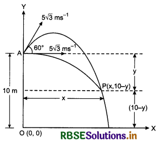RBSE Class 11 Physics Important Questions Chapter 4 Motion in a Plane 118