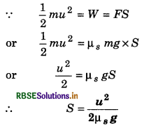 RBSE Class 11 Physics Important Questions Chapter 5 Laws of Motion 70