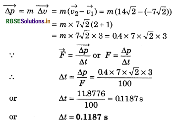 RBSE Class 11 Physics Important Questions Chapter 5 Laws of Motion 80