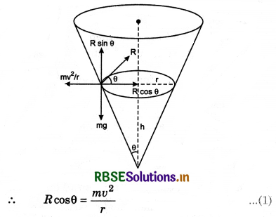 RBSE Class 11 Physics Important Questions Chapter 5 Laws of Motion 91