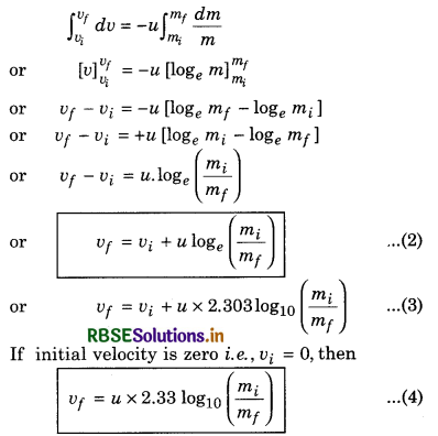 RBSE Class 11 Physics Important Questions Chapter 5 Laws of Motion 93